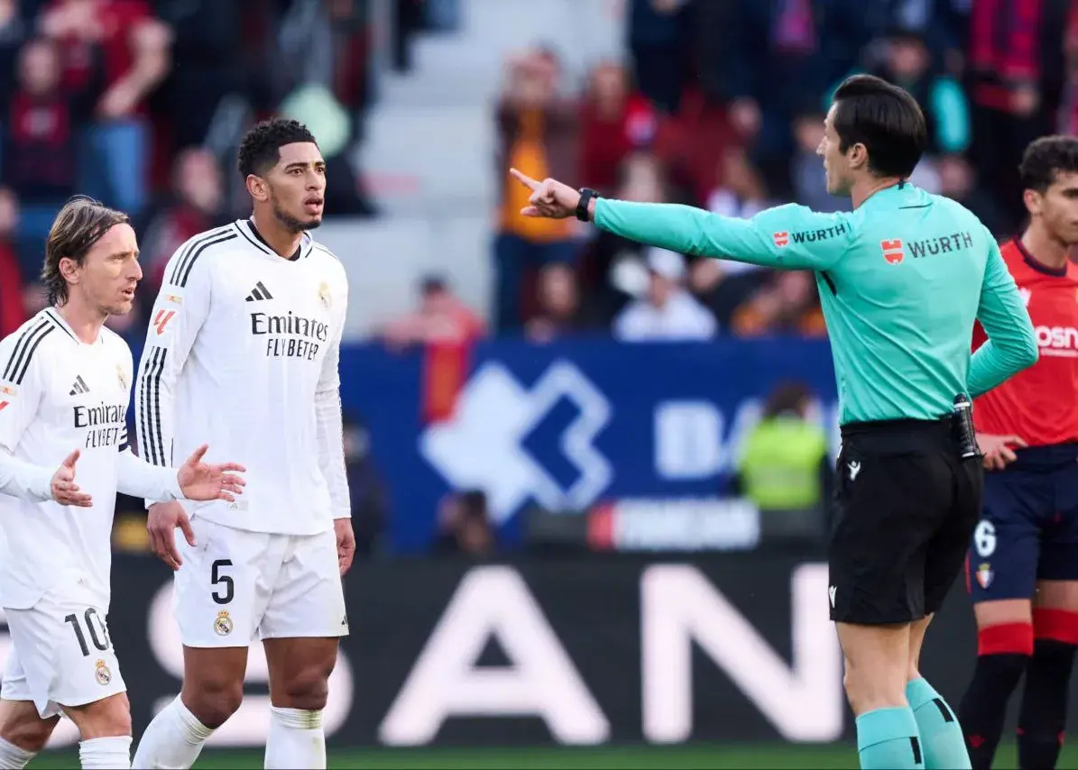 داور مغضوب رئال بازی برگشت بارسا-اتلتیکو را سوت می‌زند