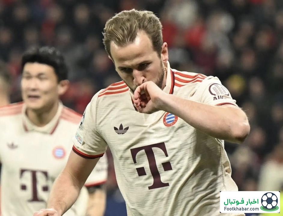 رکورد جدید کین: بهترین ستاره انگلیسی سی ال!