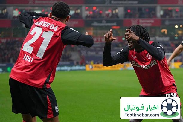 لورکوزن 3-1 بوخوم: ژابی بایرن را راحت نمی‌گذارد