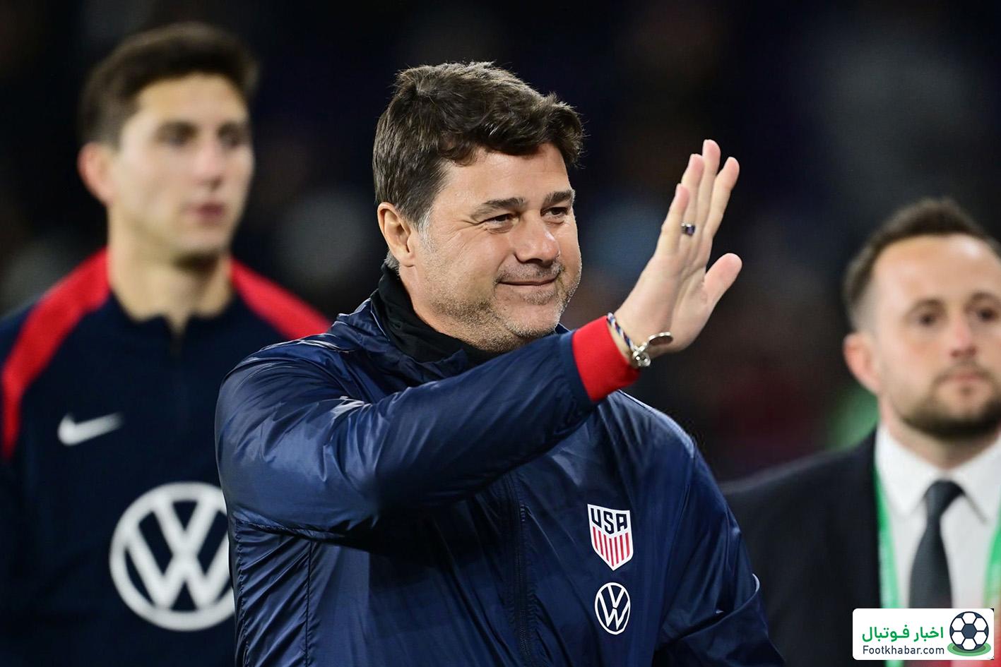 پوچتینو: تیم ملی آمریکا شماره یک جهان می‌شود