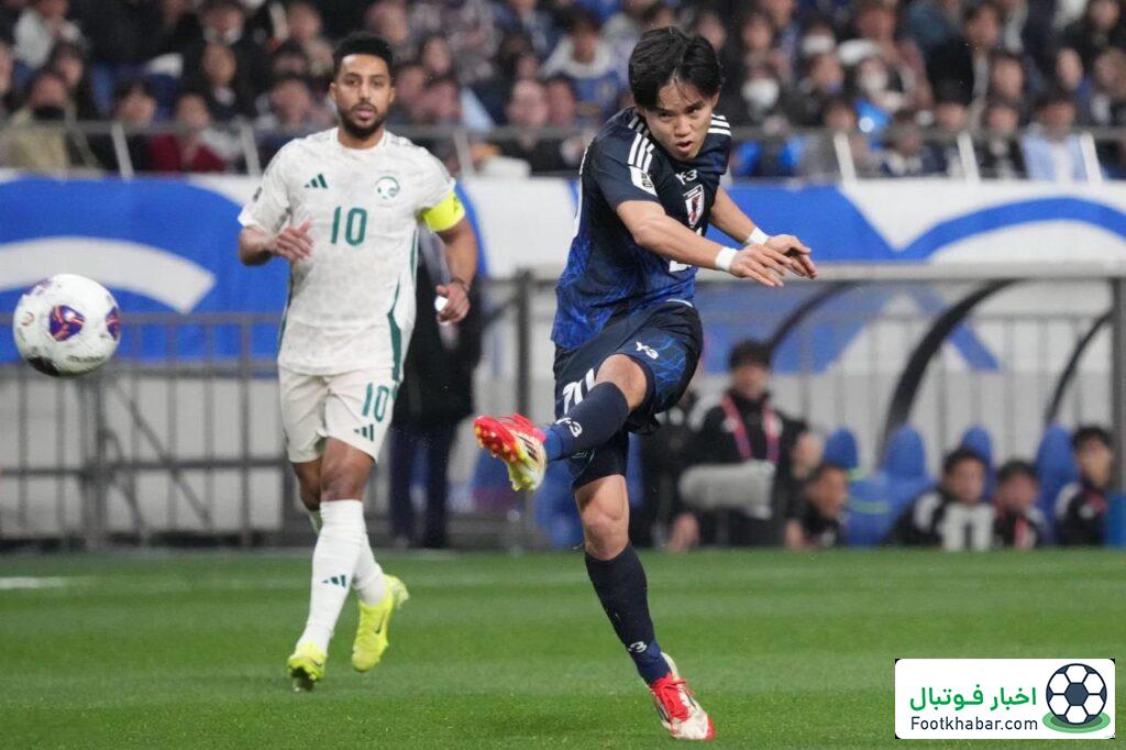 ژاپن 0 – عربستان 0: رنار بازی را بست، تمام!