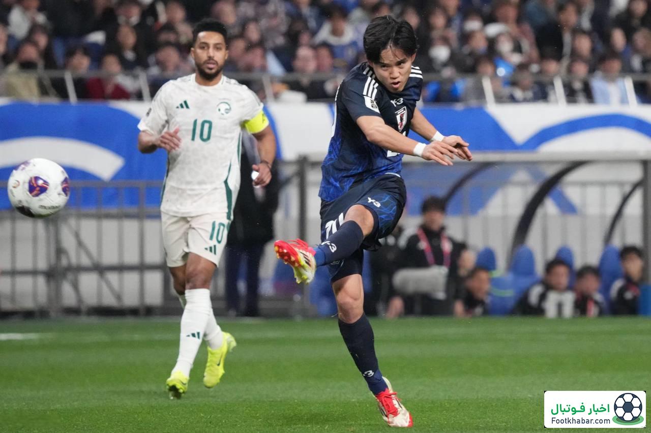 ژاپن 0 – عربستان 0: رنار بازی را بست، تمام!
