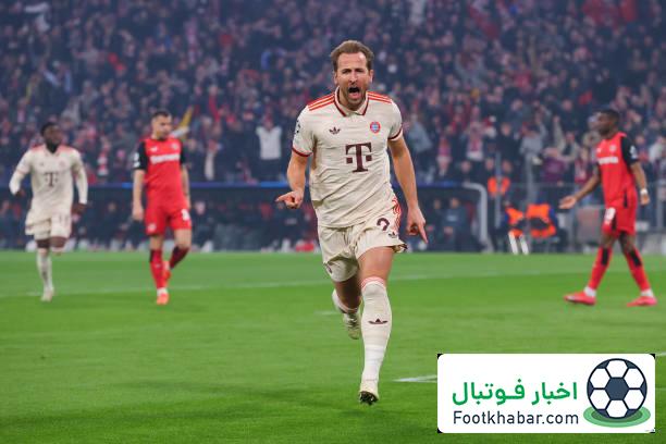 کین در چمپیونزلیگ درس هدزنی می‌دهد! (عکس)
