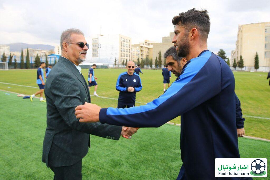 جلسه مدیرعامل و سرمربی استقلال در روز تعطیل