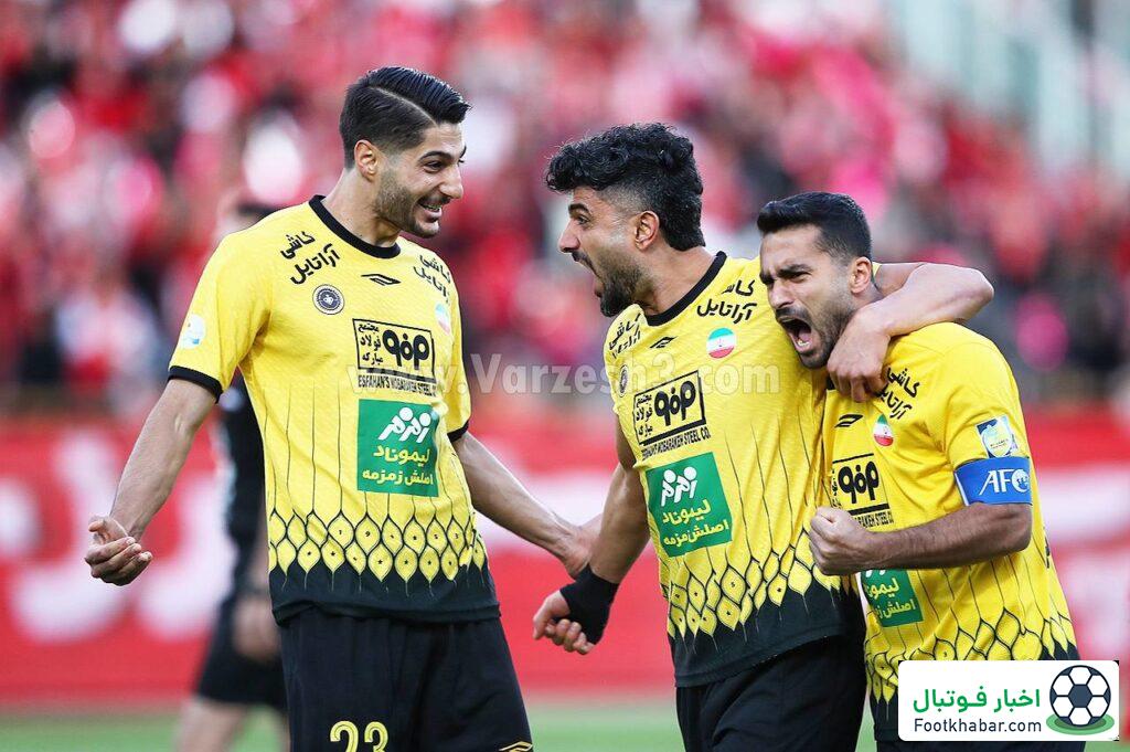 پوستر سپاهان داغ پرسپولیس را تازه کرد