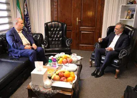 تاج در دیدار با یار ائتلافی عابدینی! (عکس)