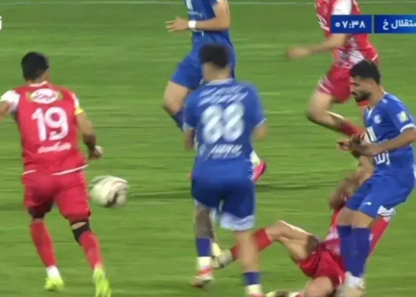 اعتراض استقلال خوزستان به داور بازی پرسپولیس