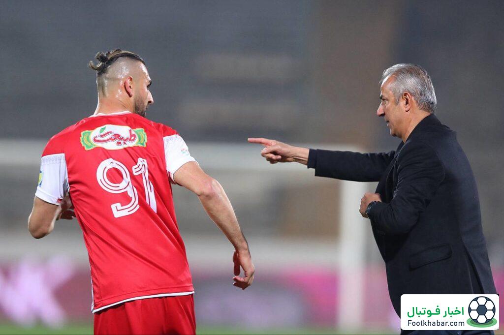 بازگشت دورسون به تمرین گروهی پرسپولیس