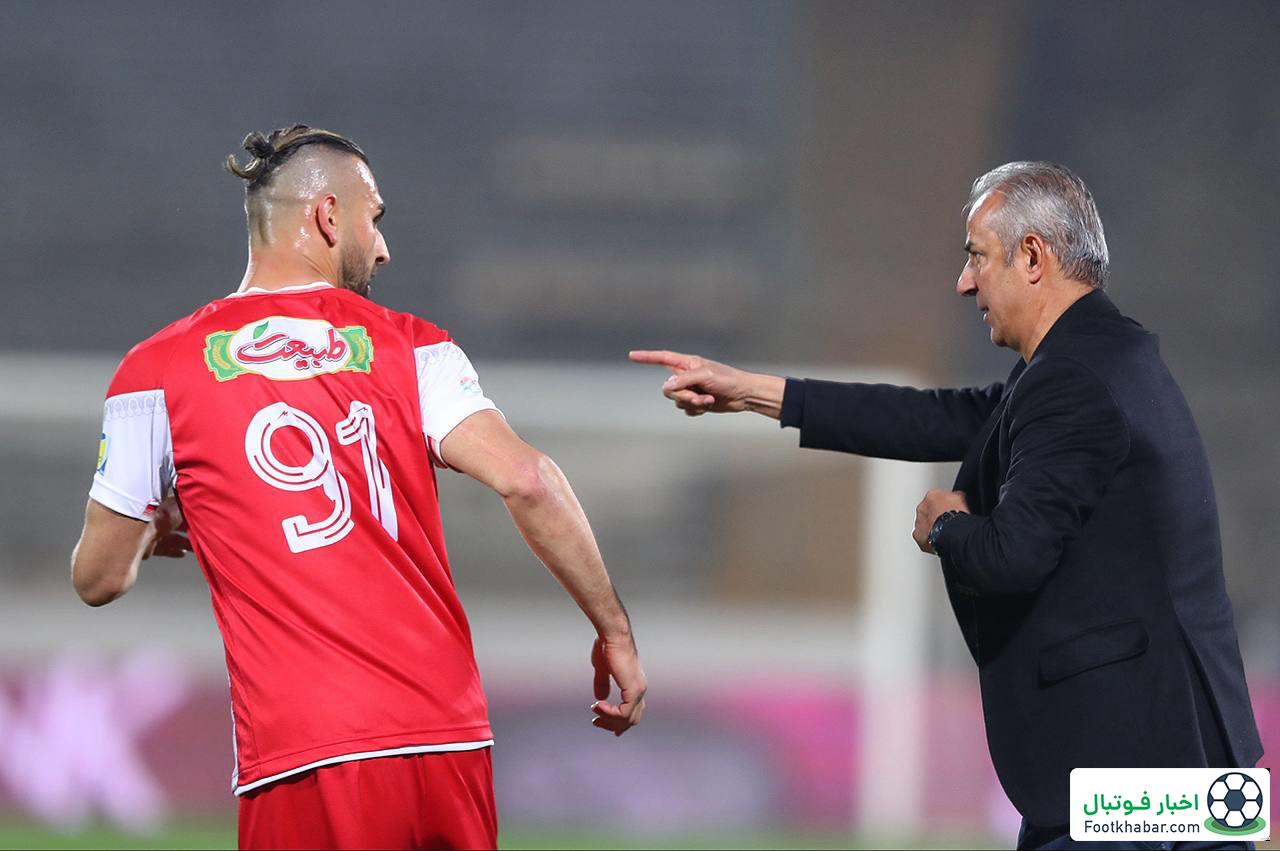 بازگشت دورسون به تمرین گروهی پرسپولیس