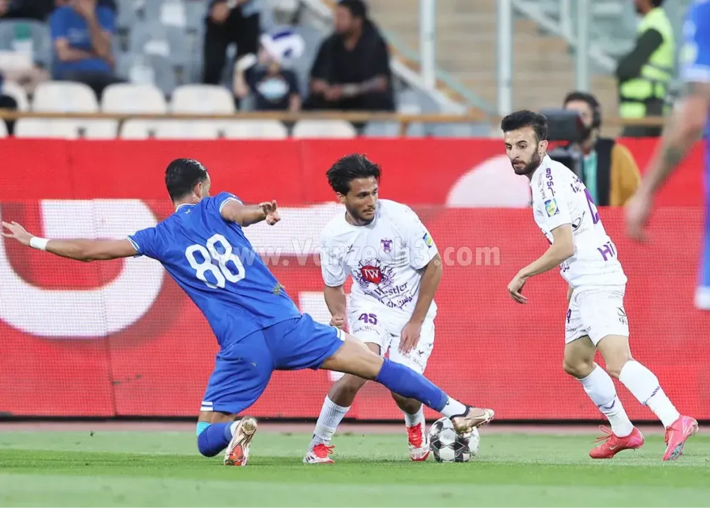 گل شگفت انگیز فوتبال ایران به ثمر رسید