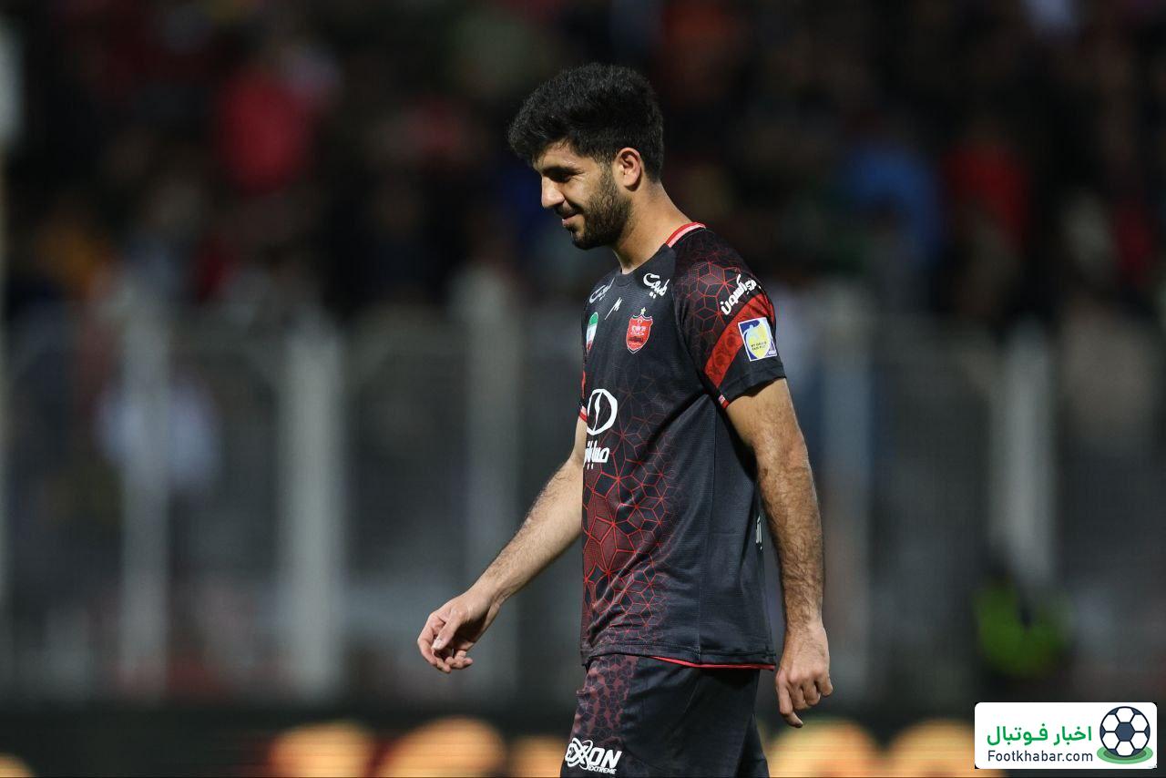 حسرت بزرگ خدابنده‌لو برای بازی بزرگ مقابل سپاهان