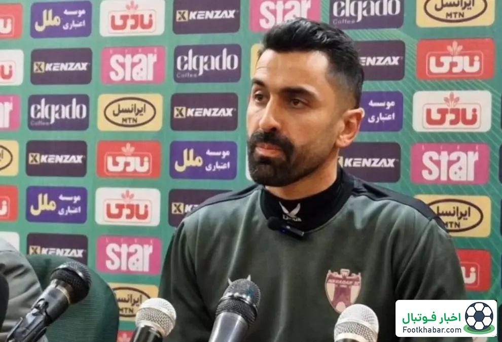 مربی هوادار: اتفاقات غیرطبیعی در بازی رفسنجان افتاد