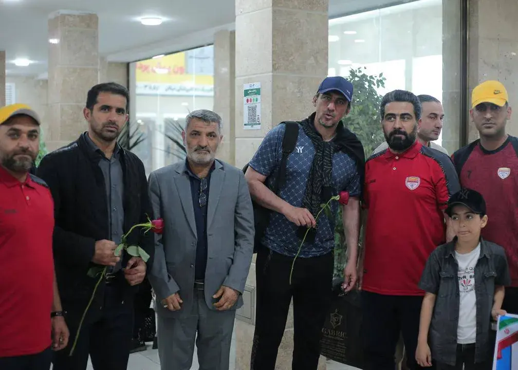 استقبال ویژه فولادی‌ها از رحمتی و رفقا (عکس)