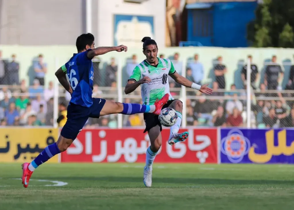 گزارش زنده: خیبر 1 – نساجی 0