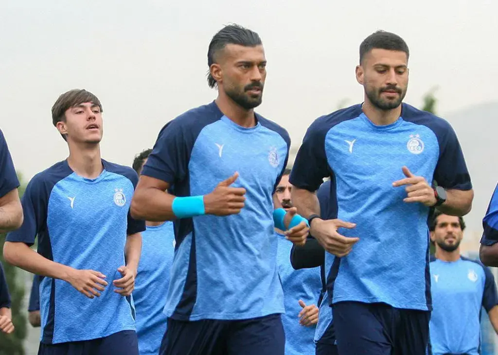 بازگشت استقلالی‌ها به زمین تمرین (عکس)