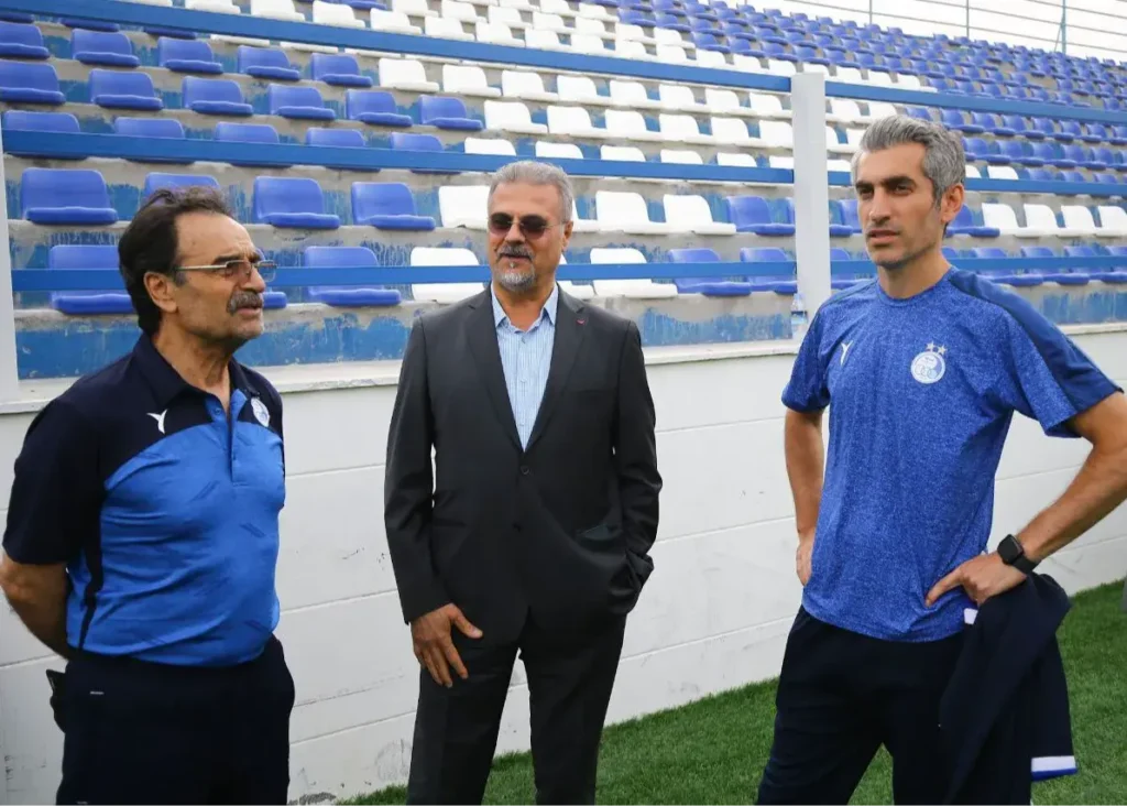 اولین تصاویر رسمی از هفتمین کادرفنی استقلال!