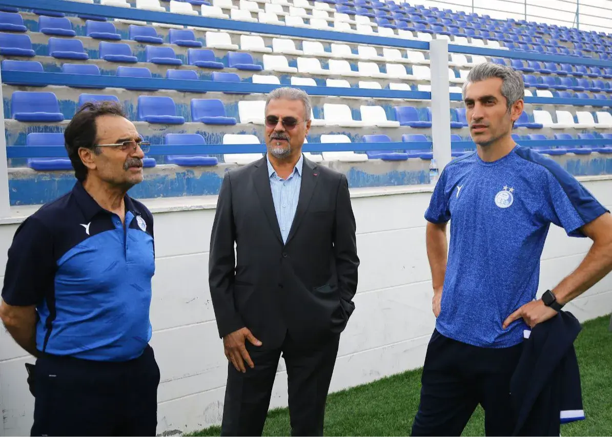 اولین تصاویر رسمی از هفتمین کادرفنی استقلال!