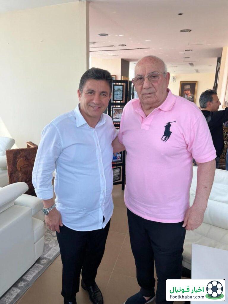 حمایت حشمت مهاجرانی از امیر قلعه نویی