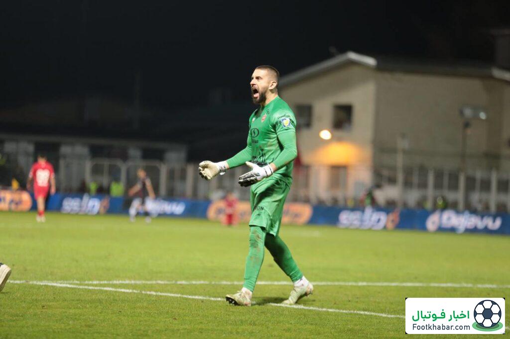 وقتی گلر پرسپولیس با کورتوا مقایسه شد!