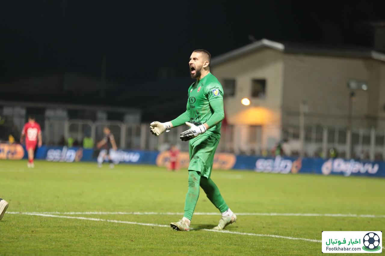 وقتی گلر پرسپولیس با کورتوا مقایسه شد!