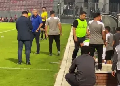 محکم‌ترین شوت بازی جنجالی جام حذفی (عکس)