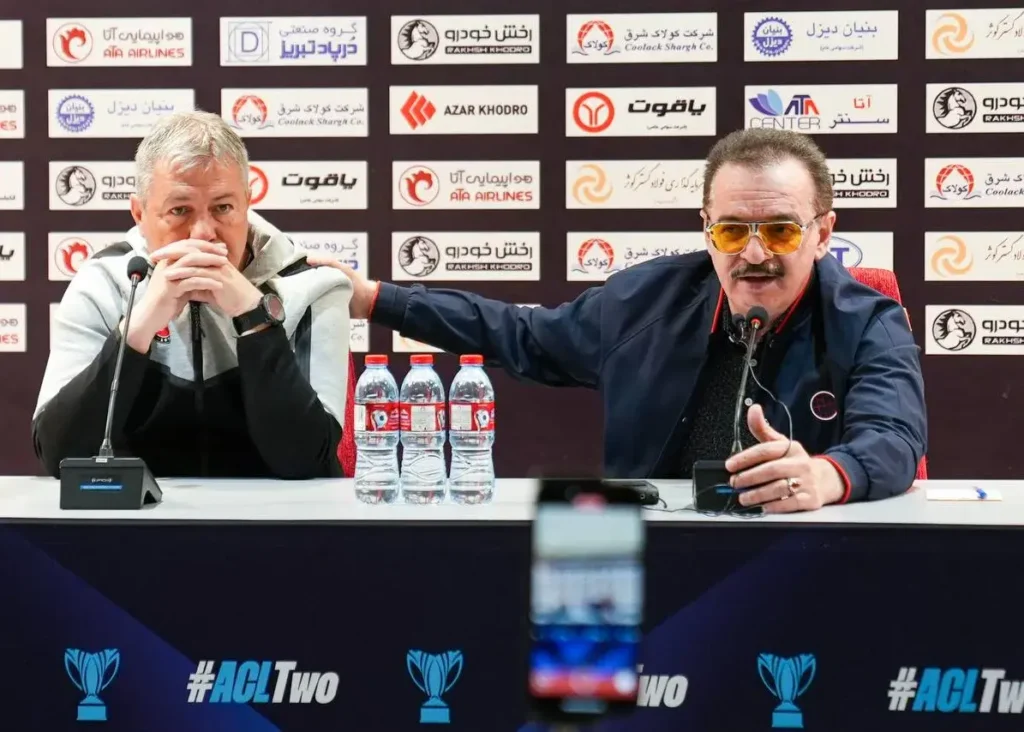 حضور ناگهانی زنوزی در کمپ تیم صدرنشین