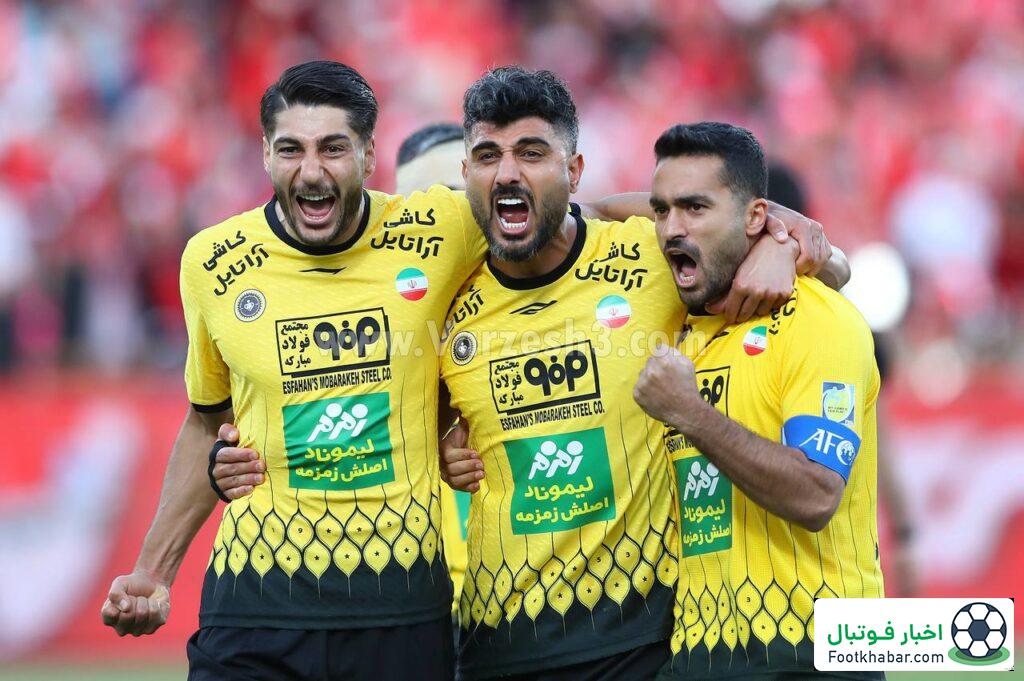 گزارش زنده: پرسپولیس۰-سپاهان 2