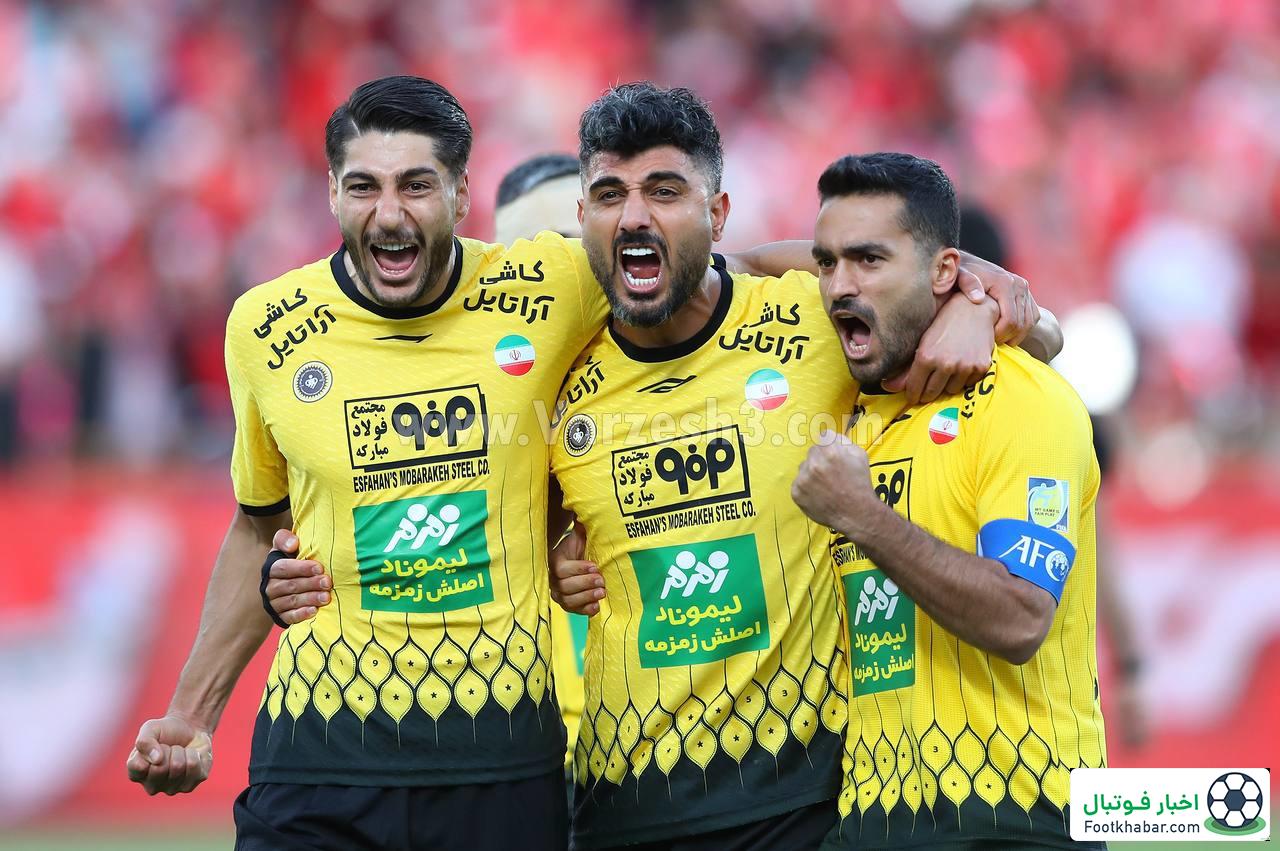 گزارش زنده: پرسپولیس۰-سپاهان 2