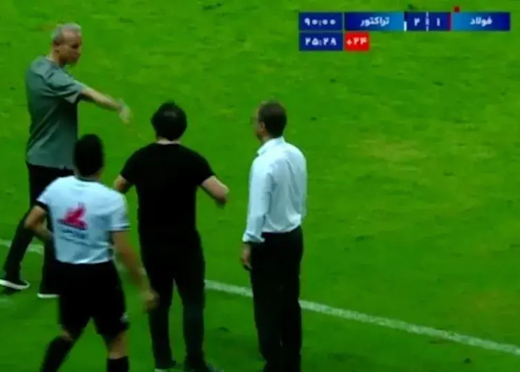 صحنه‌ عجیب فولاد آرنا: درگیری یحیی با خداداد!