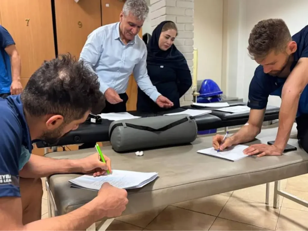 برای ملی‌پوشان والیبال پرونده پزشکی باز شد