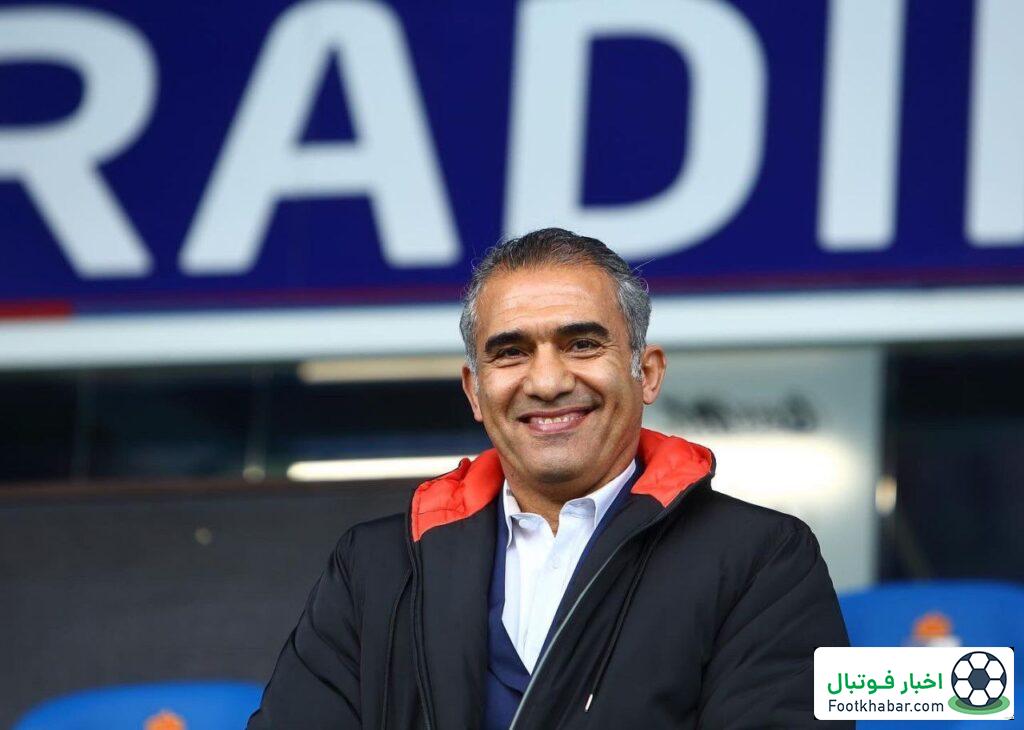 سکوهای پرسپولیس در وطنی: تشویق یک‌صدای عابدزاده