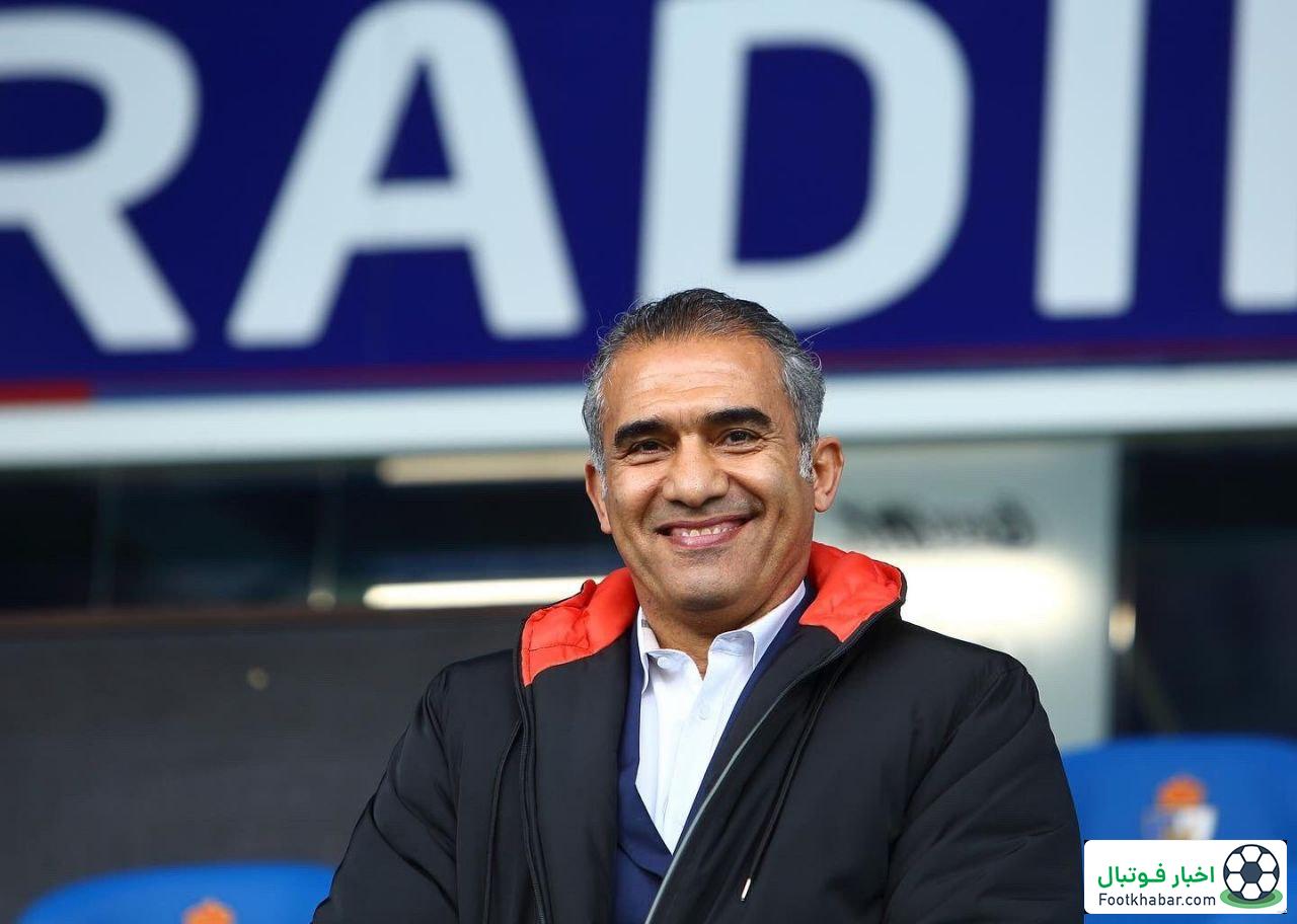 سکوهای پرسپولیس در وطنی: تشویق یک‌صدای عابدزاده