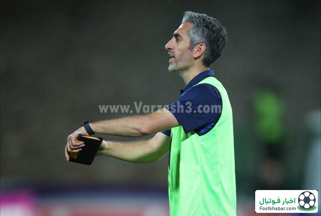 آرزوی موفقیت مربی استقلال برای مجتبی و هادی