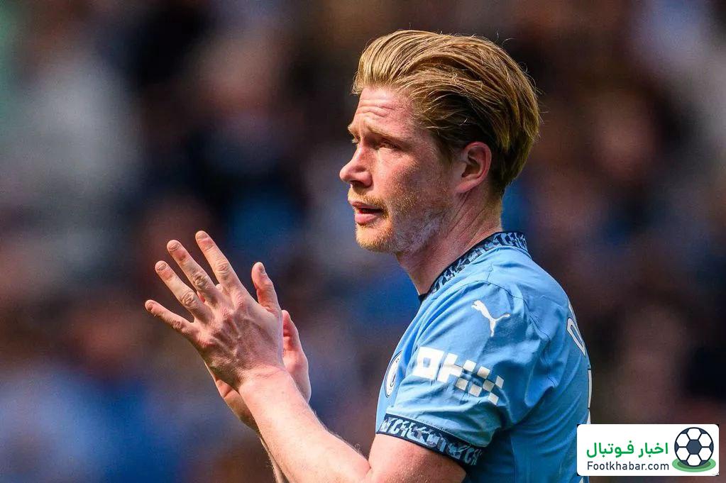 آرزوی بزرگ دی‌بروینه: بازی کنار لیونل مسی!