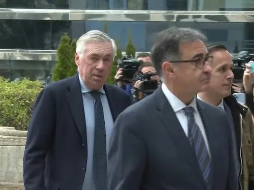 آنچلوتی در مادرید دادگاهی شد! (عکس)