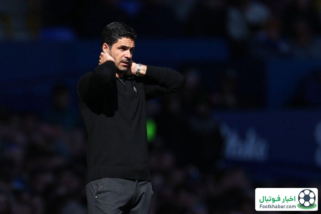 اعتراض شدید آرتتا: داور نباید به اورتون پنالتی می‌داد