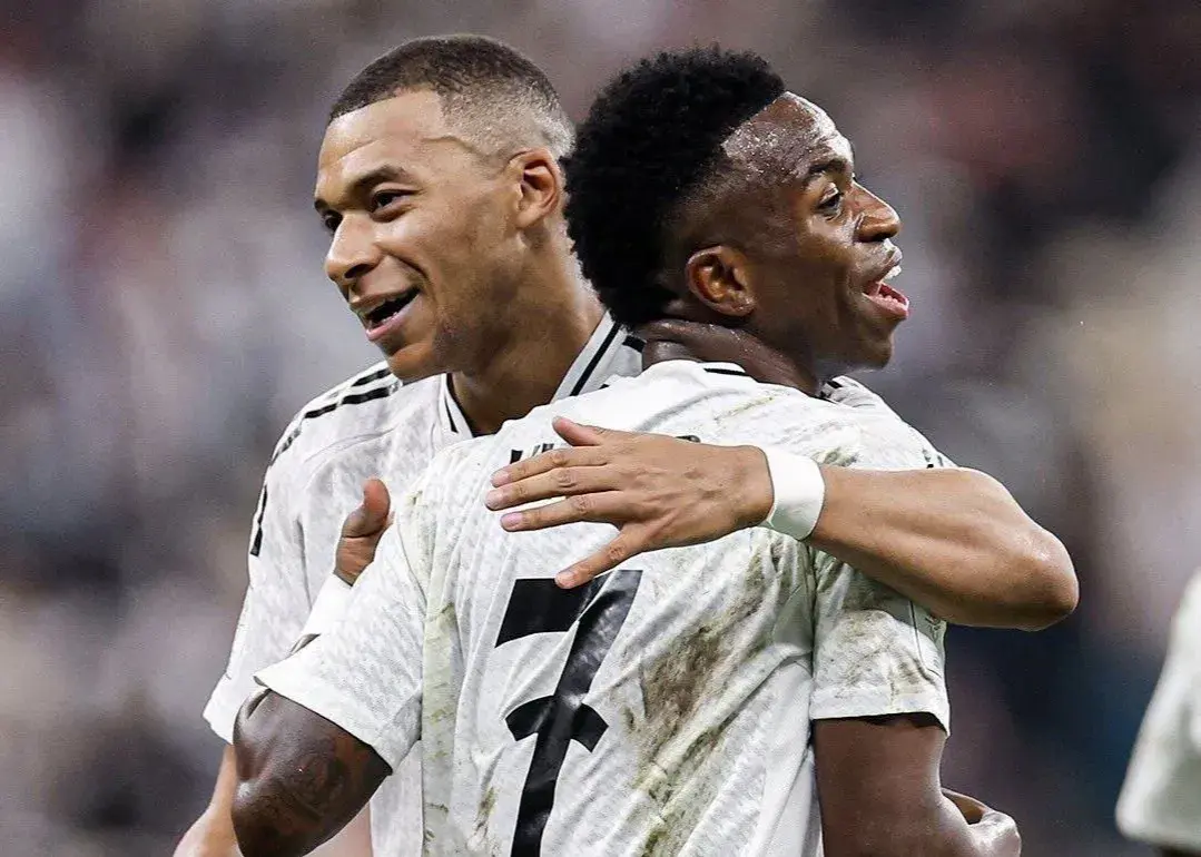 امباپه: نمی‌توانم رئال را بدون تو تصور کنم وینی!