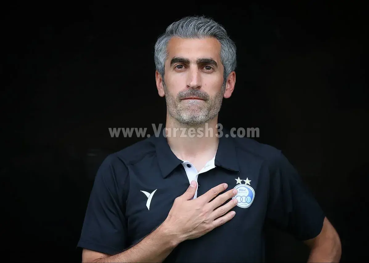 اولین پیام مجازی جباری به عنوان سرمربی استقلال