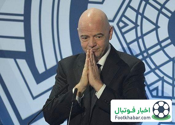 اینفانتینو: امیدوارم روسیه را به فوتبال بازگردانیم!