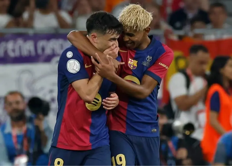 بارسای لامین و پدری، زوجی برای ثبت در تاریخ!