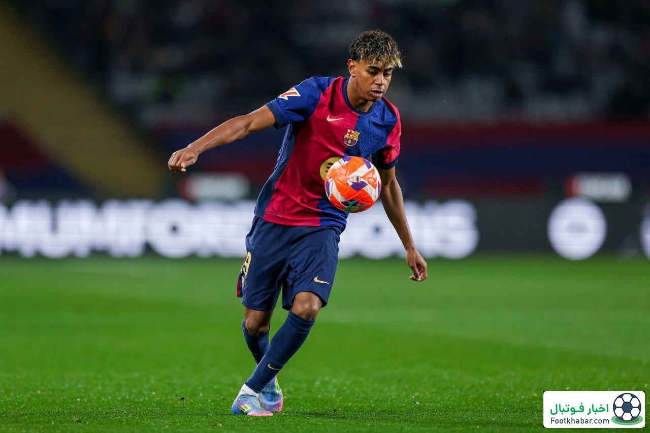 برای بازی با دورتموند: یامال از رادار خارج شد!