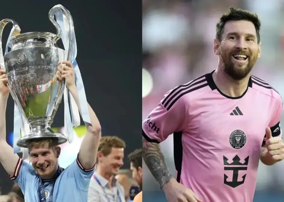 بمب در دستان بکام: دی‌بروینه هم‌بازی مسی می‌شود