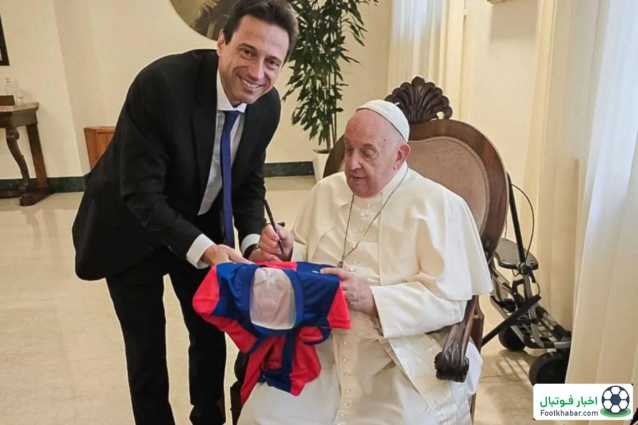 تغییر نام ورزشگاه باشگاه آرژانتینی به یاد پاپ