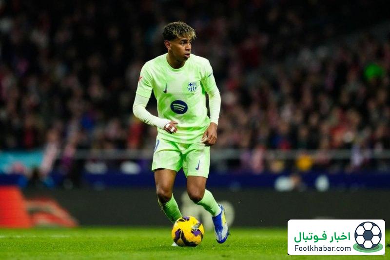 تمدید قرارداد بارسا با یامال روی هوا