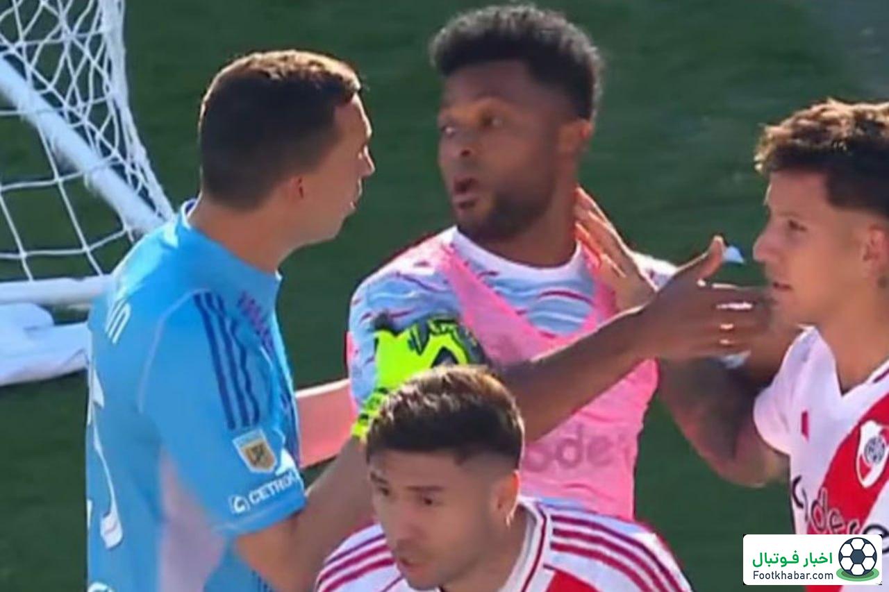 تنش عجیب سوپرکلاسیکو: بچه‌هایت را با کمربند زدی!‏