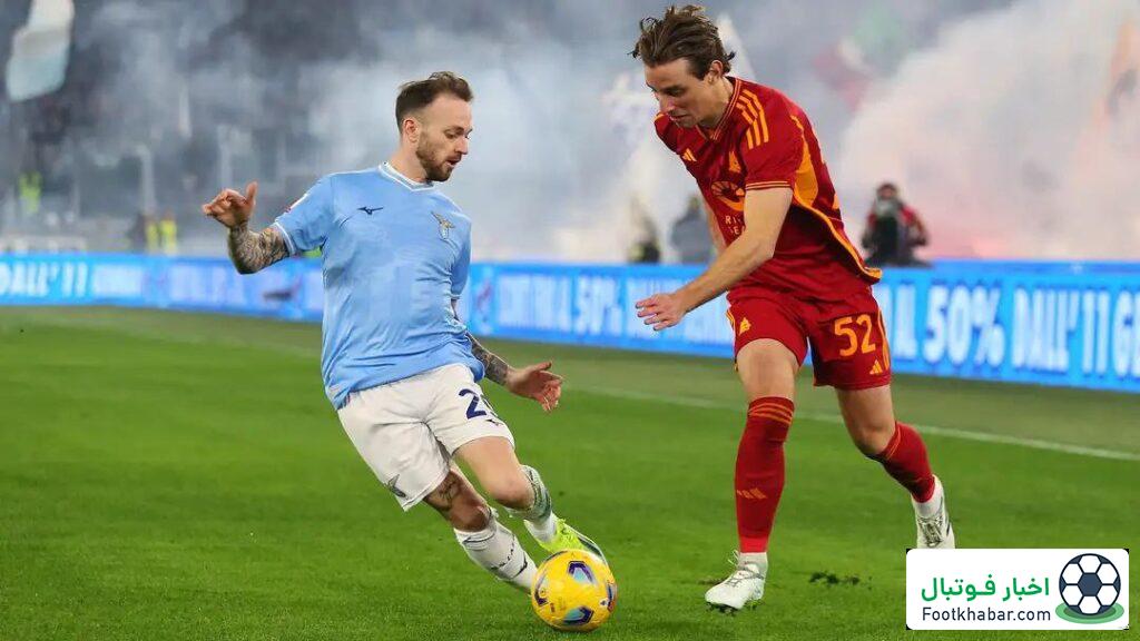 جهنم قبل از دربی رم: ۱۳ مامور پلیس مجروح شدند