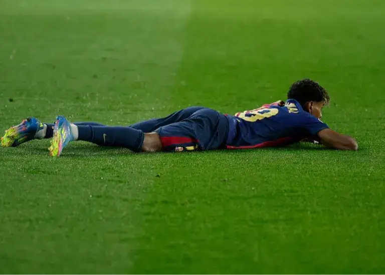 حتی یامال هم به اکسیژن نیاز دارد