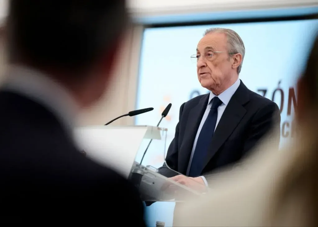 حمایت ویژه در لندن: حضور پرز در اردوی رئال (عکس)