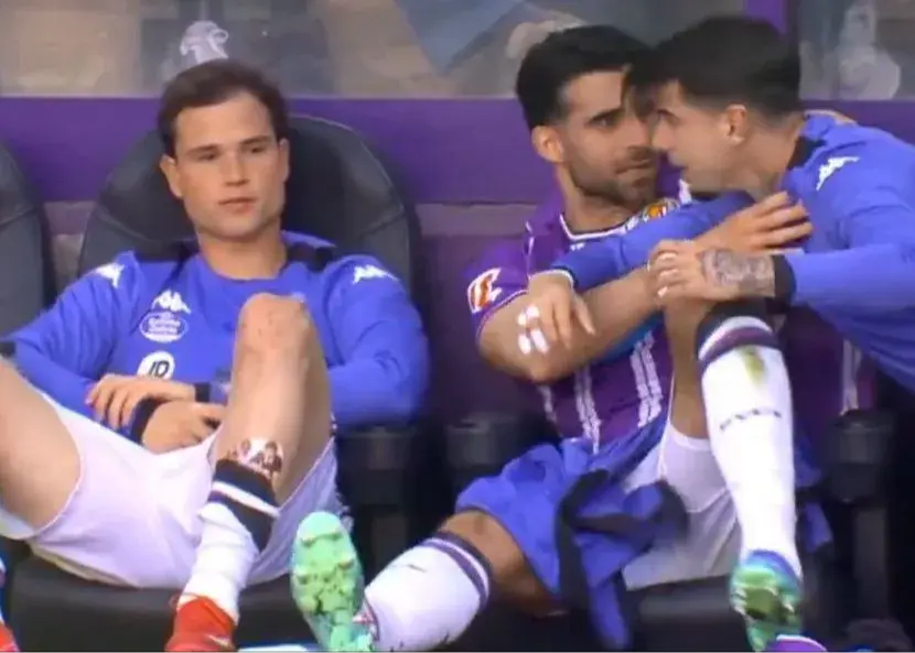 درگیری و عذرخواهی: شرمساری روی نیمکت وایادولید