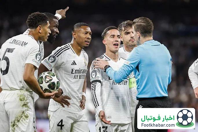 دلیل رد پنالتی: توضیح یوفا به هواداران رئال